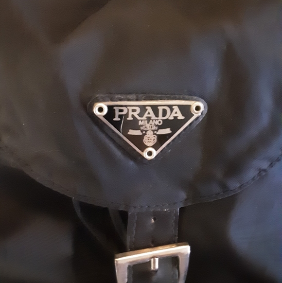 Black Nylon Backpack - Picture 3 of 4